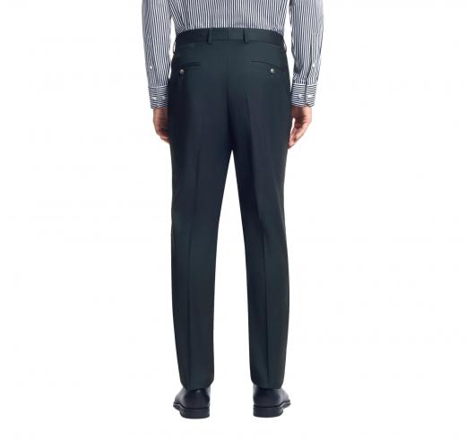 BOSS Abito Uomo Due Pezzi Slim Fit Misto Lana H-Huge 2Pcs Peak 253  50557273 Verde Petrolio