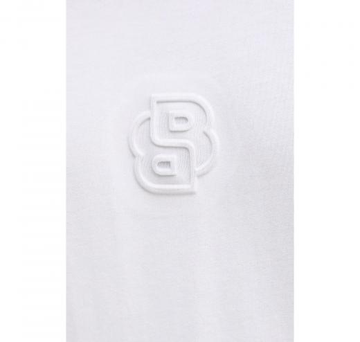 BOSS T Shirt Uomo Girocollo Over Cotone C Tames 50555106 Colore Bianco
