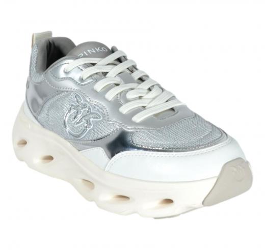 PINKO Sneakers Donna PINK 09 SS0167 Colore Argento ZZF