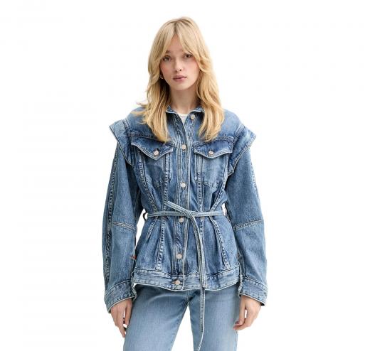 BOSS Giacca Di Jeans Donna C Chinched 50552472 Colore Blu Denim 431