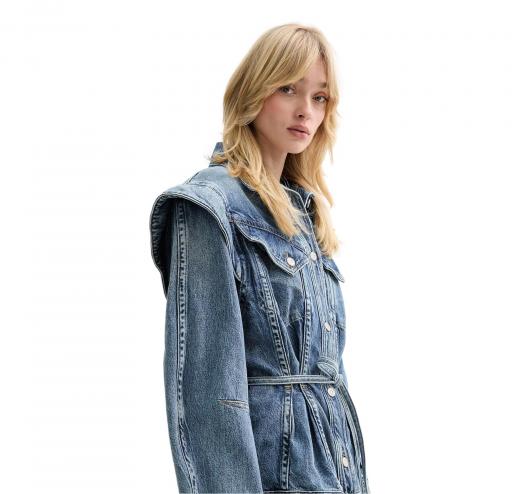 BOSS Giacca Di Jeans Donna C Chinched 50552472 Colore Blu Denim 431