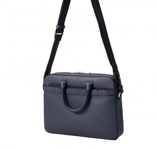 BOSS Borsa Uomo In Similpelle Martellata Con Logo Ray S Doc Case N 50536498 Colore Blu 468