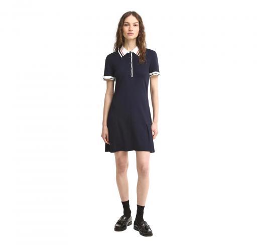 BARBOUR Mini Abito Donna Hollington In Maglia Blu LDR1003NY73