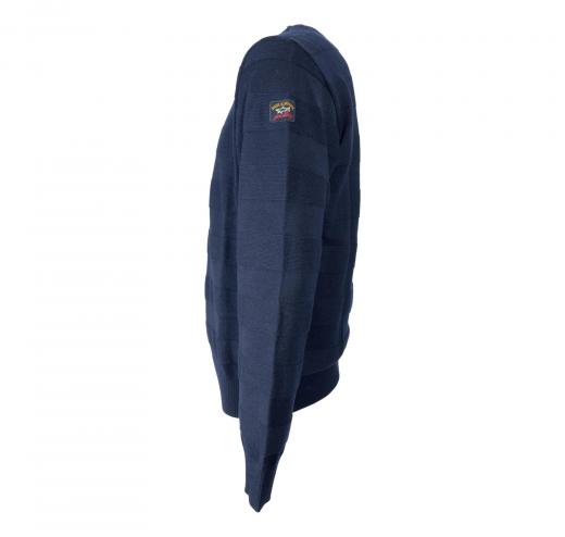 PAUL SHARK Maglione Uomo Girocollo In Lana I20P1042 Colore Blu