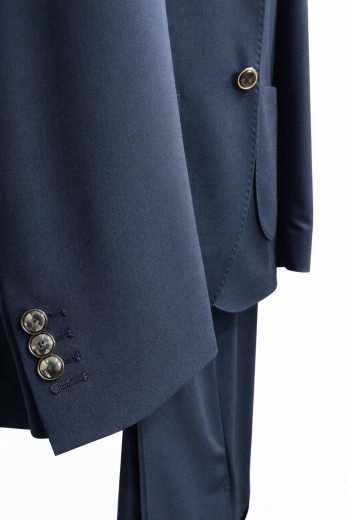 Simbols Abito Uomo Blu Made in Italy Sfoderato con Doppio Spacco A10691M 085