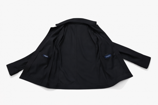 SIMBOLS Shirt-Jacket Uomo Nero Completo Destrutturato A21100 090