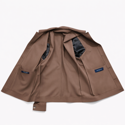 SIMBOLS Completo Uomo Destrutturato Shirt-Jacket A21100 062 Marrone