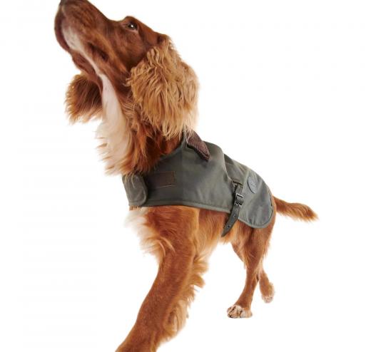 BARBOUR Cappotto Cerato Per Cani DCO0003OL71 Colore Oliva
