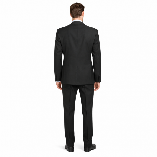 HUGO BOSS Selection Abito Uomo con Gilet 50218162 Nero