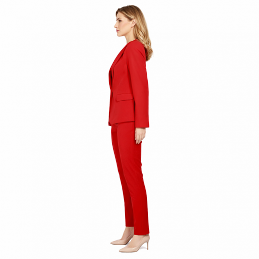MDM Mademoiselle Du Monde Tailleur Donna GI4778 Colore Rosso