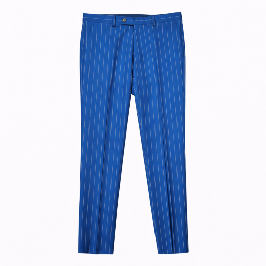 SIMBOLS Abito Uomo Gessato Blu A10600L Made in Italy