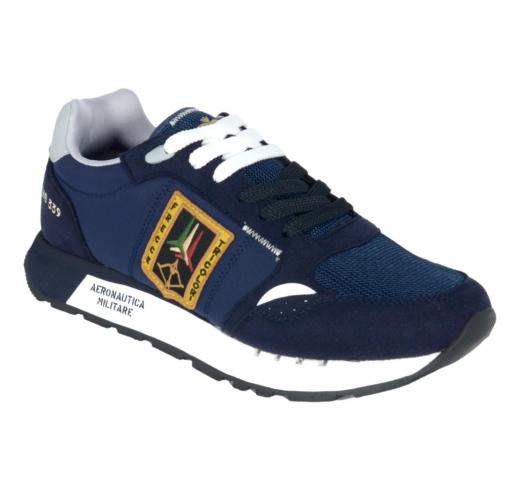 AERONAUTICA MILITARE Sneakers Uomo Running Frecce Tricolori SC0292 Blu Navy
