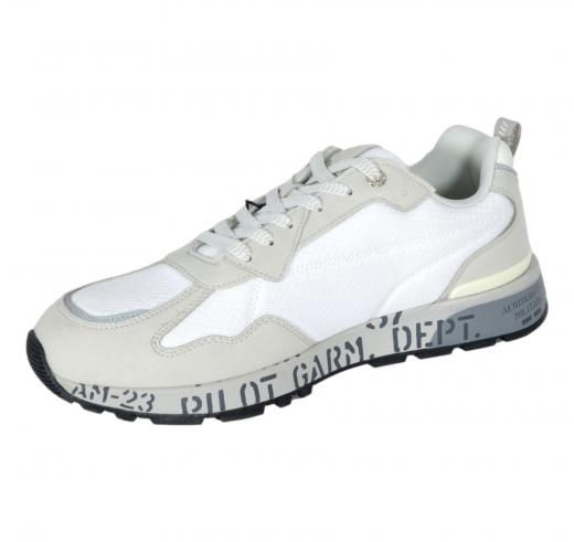 AERONAUTICA MILITARE Sneakers Uomo Pilot SC0276UCT04327 Colore Bianco Grigio 73062