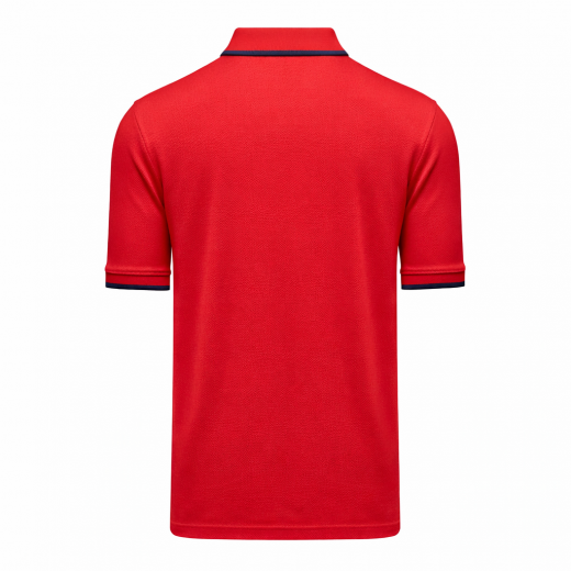 AERONAUTICA MILITARE Polo Uomo In Pique Di Cotone 261PO1308UP00082 Colore Rosso