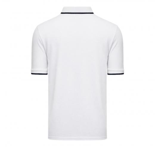 AERONAUTICA MILITARE Polo Uomo in Pique di Cotone 261PO1308UP00082 Colore Bianco