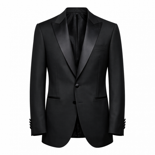 ROY ROBSON Giacca Smoking Uomo Colore Nero Slim Fit Stretch 5038