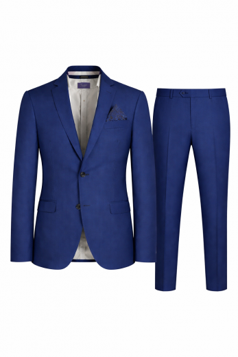 SIMBOLS Abito Uomo Drop 8 Super Slim Fit Blu Royal A10700