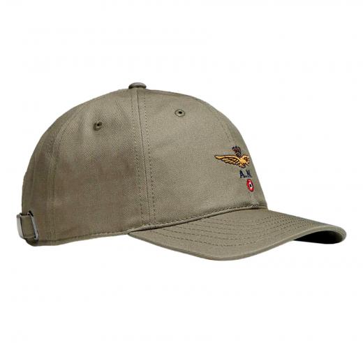 AERONAUTICA MILITARE Cappellino Uomo Aquila Turrita 261HA1246UCT02261 Colore Verde Oliva