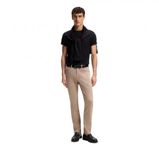 BOSS T Shirt Uomo In Jersey Di Cotone Con Logo Thompson 01 50468347 Colore Nero