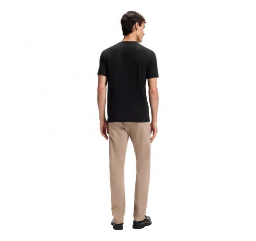 BOSS T Shirt Uomo In Jersey Di Cotone Con Logo Thompson 01 50468347 Colore Nero