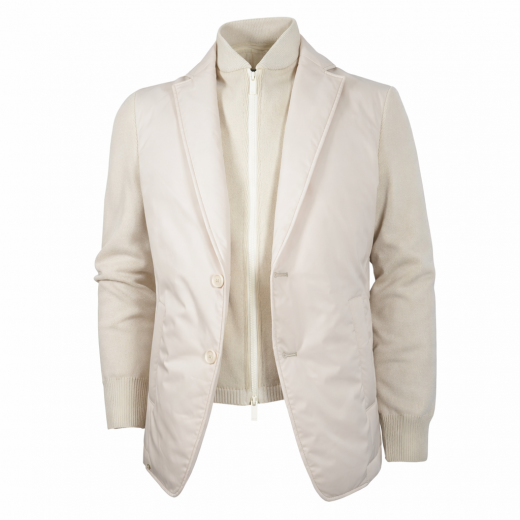 BOSS Giacca Uomo P-HANRY-HYBRID-243F 50521614 Avorio Performance Imbottita