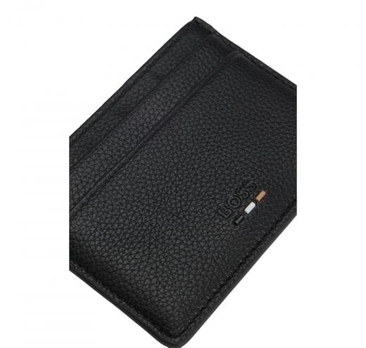 BOSS Porta Carte Uomo Con Logo e Banda Distintiva Ray S Card N 50536513 Colore Nero