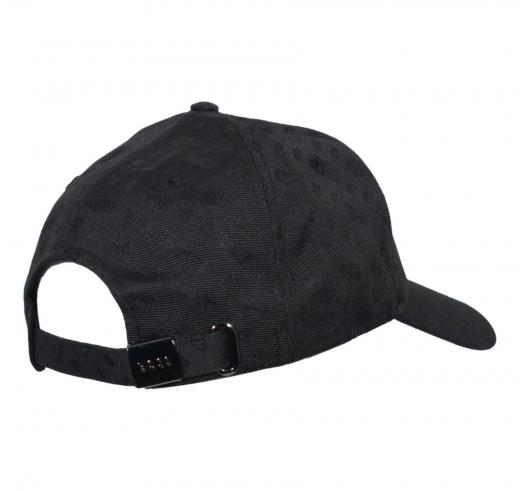 BOSS Cappellino Uomo In Tessuto Lavorato Con Monogrammi Zed M 50560339 Colore Nero