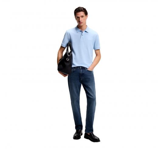 BOSS Jeans Uomo Maine Regular Fit Blu Denim Stretch H-Re.Maine 50524015
