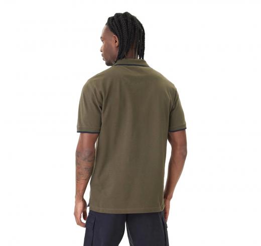AERONAUTICA MILITARE Polo Uomo In Pique Di Cotone 261PO1308UP00082 Colore Verde Oliva
