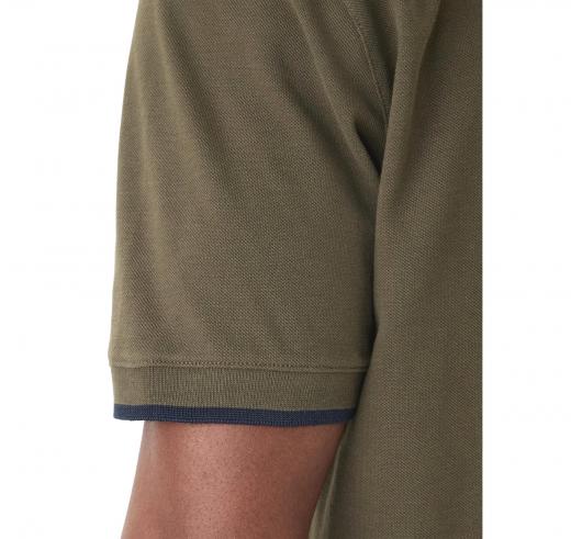 AERONAUTICA MILITARE Polo Uomo In Pique Di Cotone 261PO1308UP00082 Colore Verde Oliva