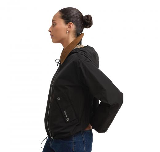 BARBOUR Giacca Donna Antipioggia Weaver LSP0307BK11 Colore Nero