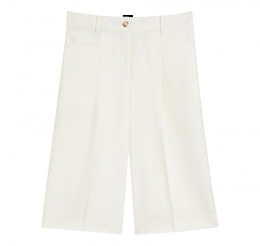 BOSS Bermuda Donna In Cotone E Lino Elegante C Talarina1 50559835 Colore Bianco