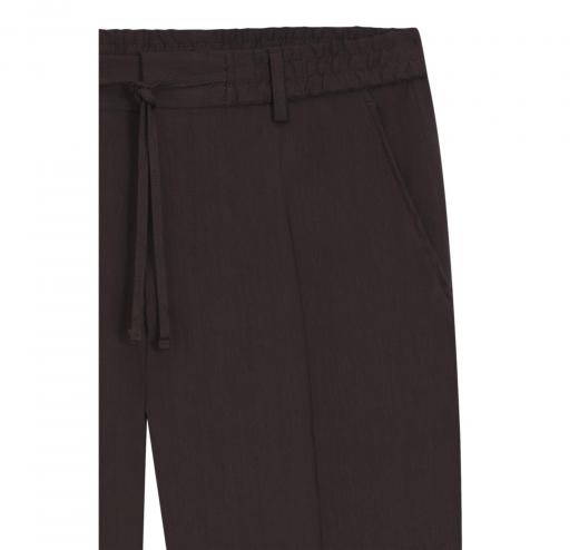 BOSS Pantalone Uomo Con Fit Affusolato In Misto Lino P Perin RDS WG 50561973 Colore Marrone
