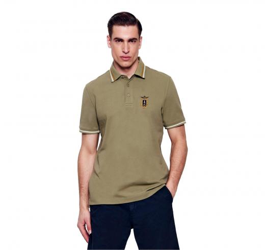 AERONAUTICA MILITARE Polo Uomo Frecce Tricolori 261PO1914UP00403 Colore Verde Oliva