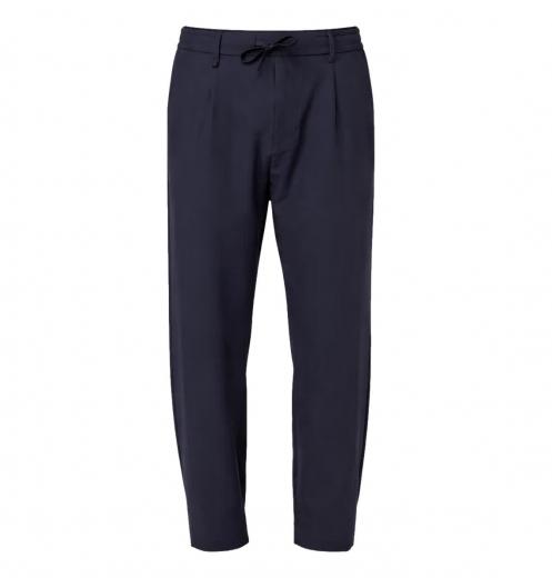 BOSS Pantalone Uomo Con Fit Affusolato In Tessuto Elasticizzato Idrorepellente T Convert Pleat 50539085 Colore Blu