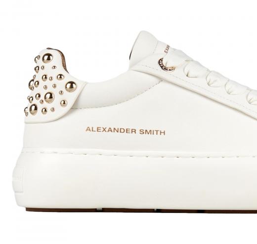 ALEXANDER SMITH Sneakers Donna In Pelle Soho SOW3573TWT Colore Bianco
