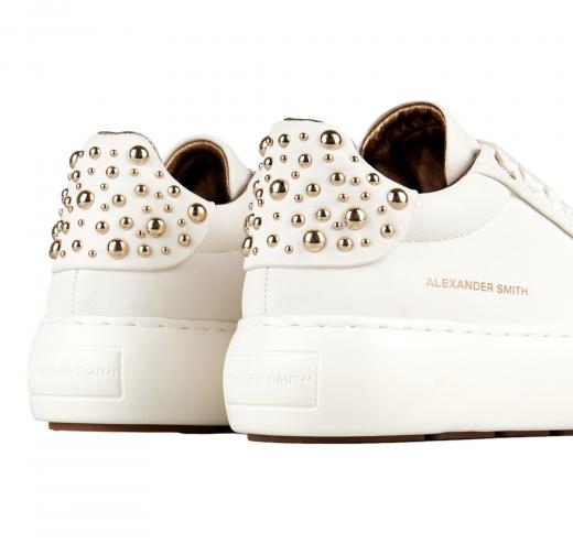 ALEXANDER SMITH Sneakers Donna In Pelle Soho SOW3573TWT Colore Bianco