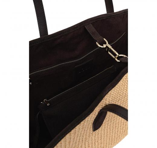BOSS Borsa Donna Tote Bag In Raffia NUMAH MAXI Tote RF 50563844 Colore Beige