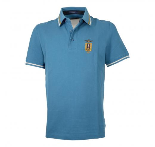 AERONAUTICA MILITARE Polo Uomo Frecce Tricolori 261PO1914UP00403 Colore Blu