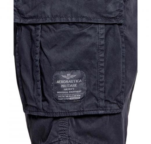 AERONAUTICA MILITARE Bermuda Uomo Cargo BE0066UCT01122 Colore Blu