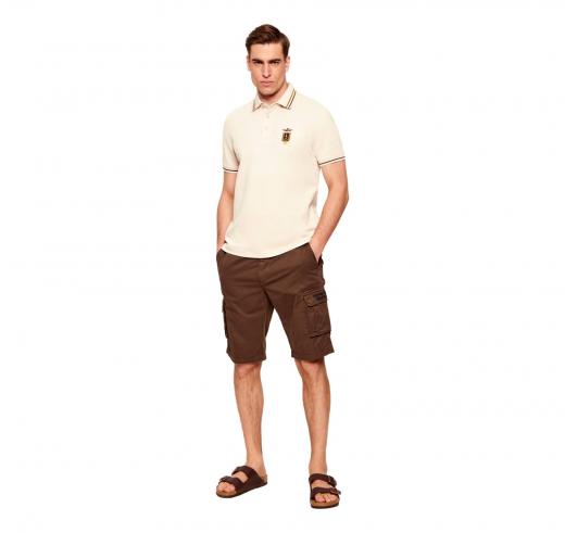 AERONAUTICA MILITARE Bermuda Uomo Cargo BE0066UCT01122 Colore Marrone