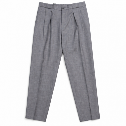 BOSS Pantalone Uomo Relaxed Fit Blu Lana Vergine Lavabile P-PhilC 262 50561975 Grigio