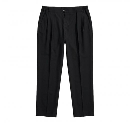 SIMBOLS Abito Uomo Doppiopetto Nero Drop 7 Elasticizzato Made in Italy