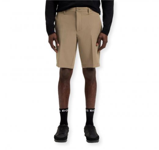 BOSS Bermuda Uomo Slim Fit In Tessuto Elasticizzato Idrorepellente S Commuter 50540337 Colore Beige