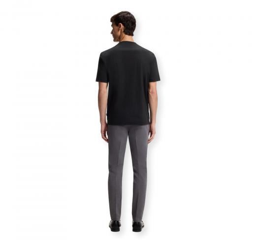 BOSS T Shirt Uomo In Cotone Mercerizzato Con Monogramma Double B C Taut 01 50555844 Colore Nero