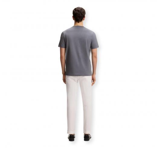 BOSS T Shirt Uomo In Jersey Di Cotone Con Logo Thompson 01 50468347 Colore Grigio