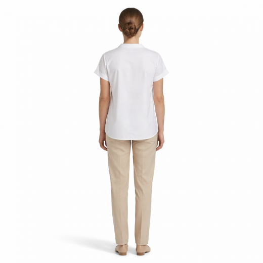 WOOLRICH Camicia Donna Poplin Shirt Colore Bianco