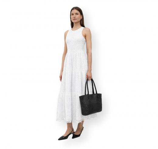 BOSS Abito Donna In Pizzo C Denvia 50559080 Colore Bianco
