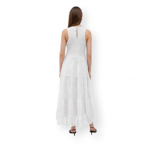 BOSS Abito Donna In Pizzo C Denvia 50559080 Colore Bianco