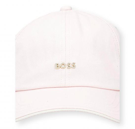 BOSS Cappellino Donna In Twill Di Cotone Con Logo In Metallo Regolabile Ari ME 50533367 Colore Rosa